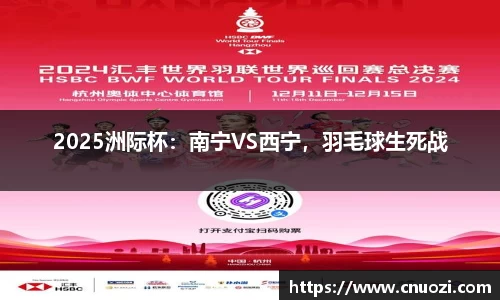 2025洲际杯：南宁VS西宁，羽毛球生死战